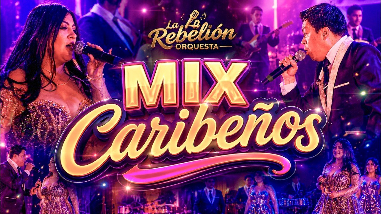 MIX CARIBEÑOS | La Rebelión Orquesta EN VIVO